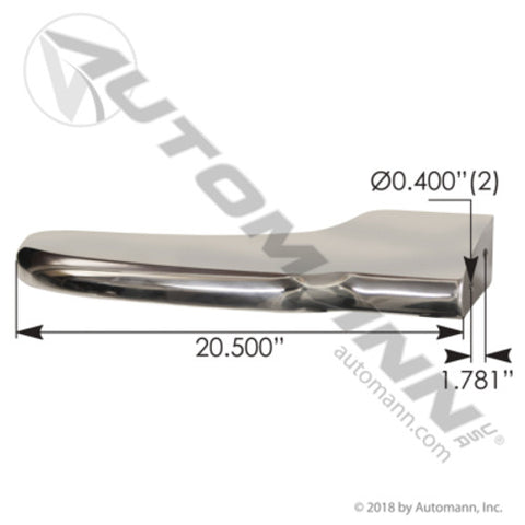 Automann 564.75151 Front Fender Support Bracket RH Peterbil