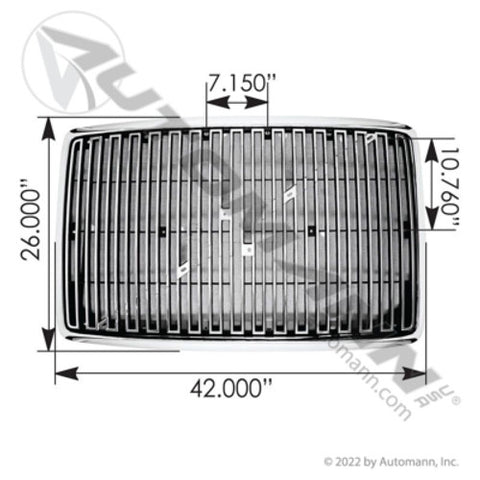Automann 564.96009 Grille with Screen Volvo
