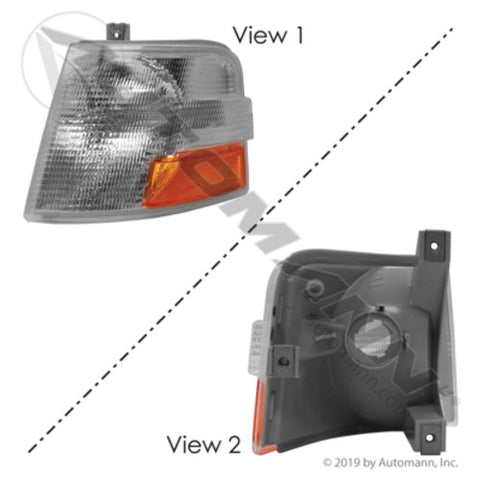 Automann 564.96025C Turn Signal Lamp Clear LH Volvo