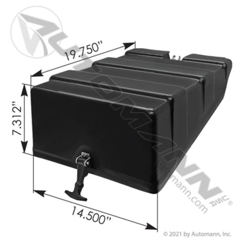 Automann 564.96166K Battery Box Cover Kit Volvo