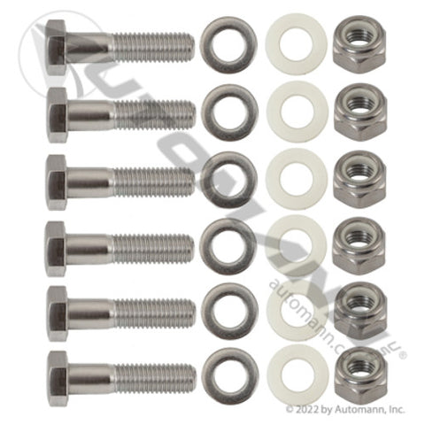 Automann 564.M1250SSK6 Bumper Bolt Kit SST Universal 6-PK