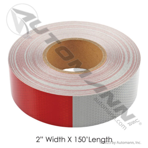 Automann 571.CT0701 18in Red/White 150ft Roll 7yr