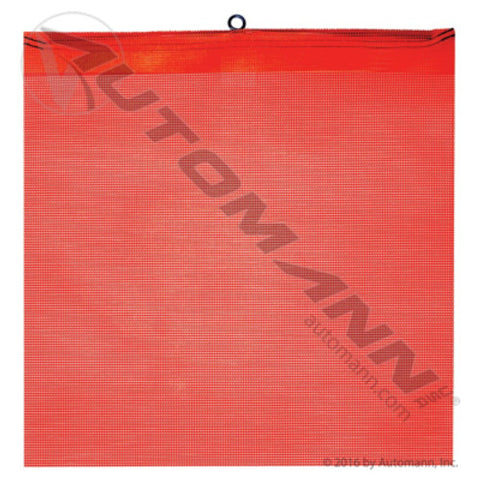 Automann 571.SF183WL Flag w/Wire Loop Orange 18in X 18in