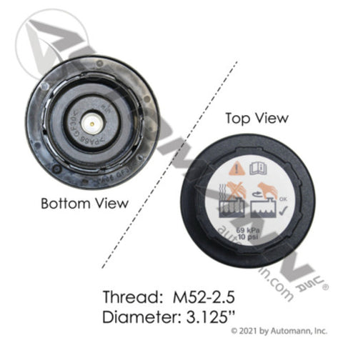 Automann 572.2005 Coolant Reservoir Cap