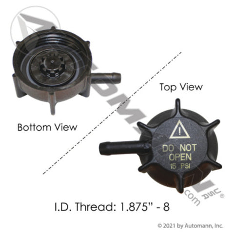 Automann 572.2010 Coolant Reservoir Pressure Cap