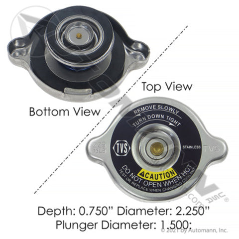 Automann 572.2015 Radiator Cap 13LB