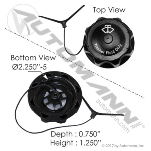 Automann 572.2046 Washer Reservoir Cap