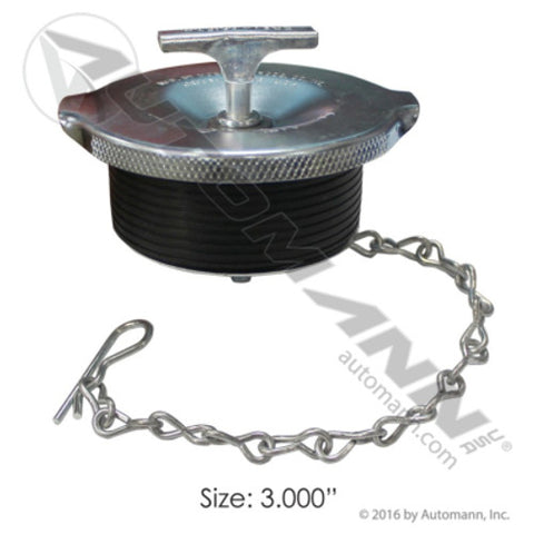 Automann 572.40546P Fuel Cap with Chain 3.000in KW Premium