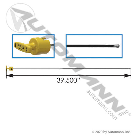 Automann 572.90175 Engine Oil Dipstick Cummins