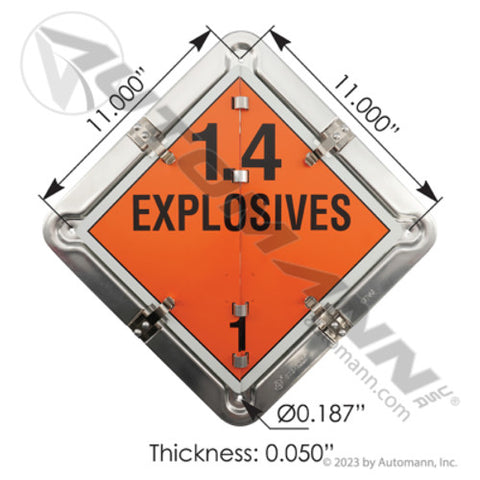 Automann 573.1007 Flip Placard 9 Legend