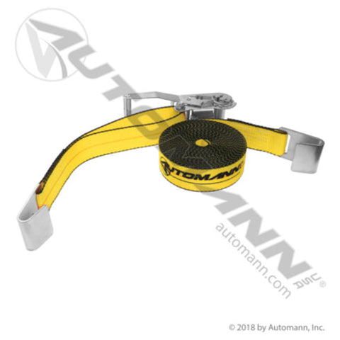 Automann 573.A230FH Flat Hook Ratchet Strap 2in X 30FT