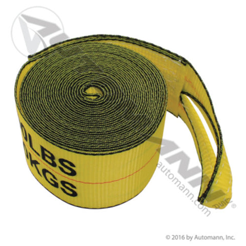 Automann 573.D427LE Loop End Winch Strap 4in X 27FT