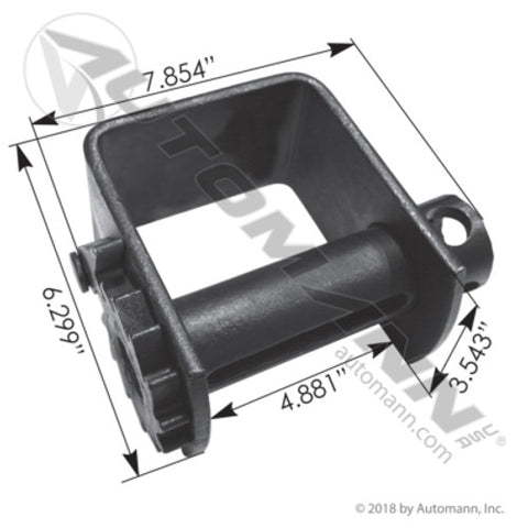 Automann 573.FW1 Weld-On Winch - Storable