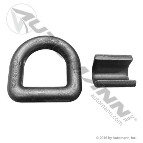 Automann 573.M55DR D-Ring 1in Dia - 5in x 5in