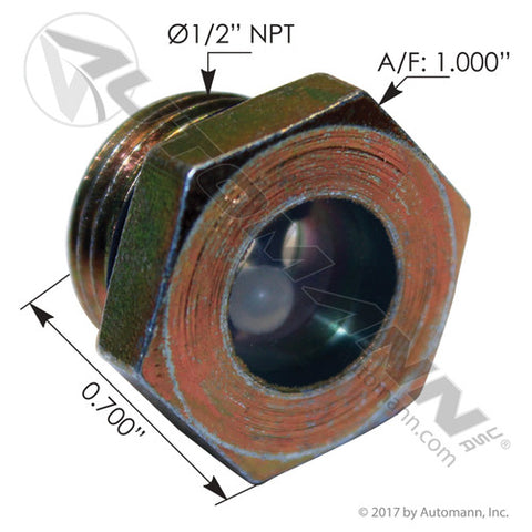 Automann 575.1013.1 Sight Glass for 575.1013 Reservoir