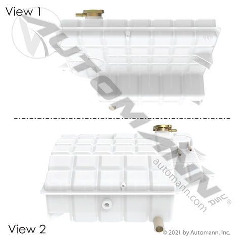 Automann 575.1017 Coolant Surge Tank Freightliner