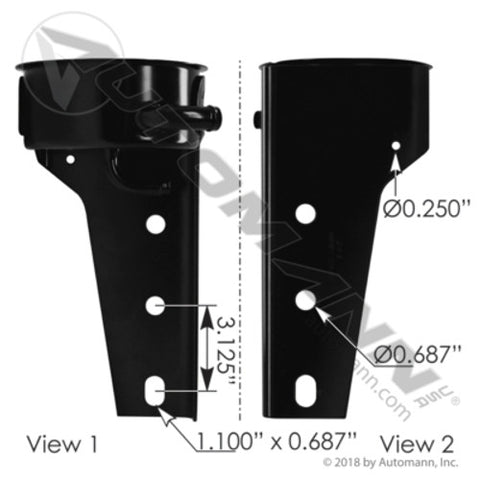 Automann 575.1027.4 PS Reservoir Base/Bracket