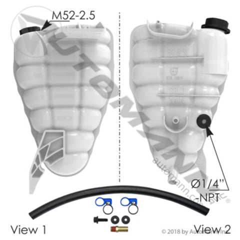 Automann 575.10311 Coolant Reservoir IHC