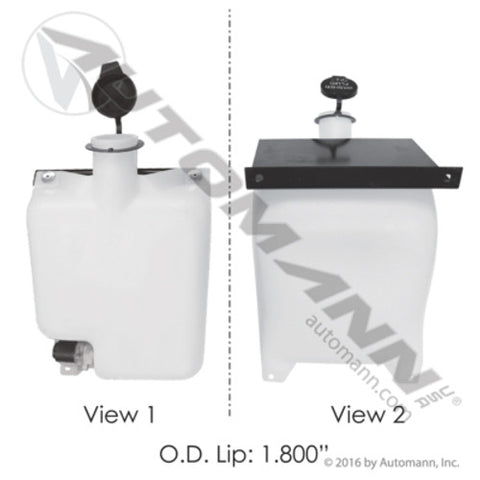 Automann 575.1041 Washer Fluid Reservoir Kenworth