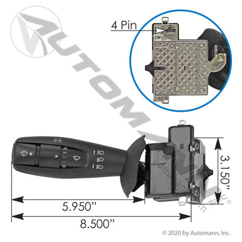 Automann 577.46019 Turn Signal Switch Freightliner