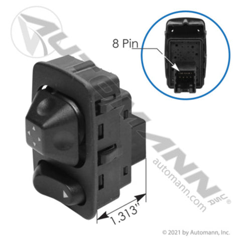 Automann 577.46501 Mirror Switch Freightliner