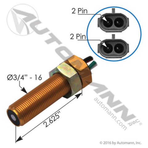 Automann 577.46552 Speed Sensor Freightliner
