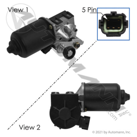 Automann 577.46928 Wiper Motor Freightliner