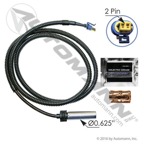 Automann 577.48503 ABS Sensor Kit Straight Head Chev GM