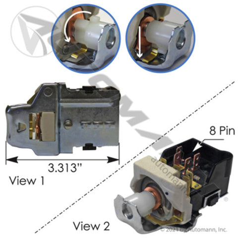 Automann 577.55521 Headlamp Switch IHC