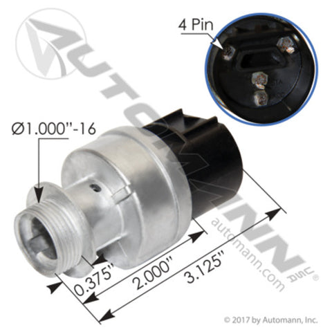 Automann 577.55553 Ignition Switch IHC