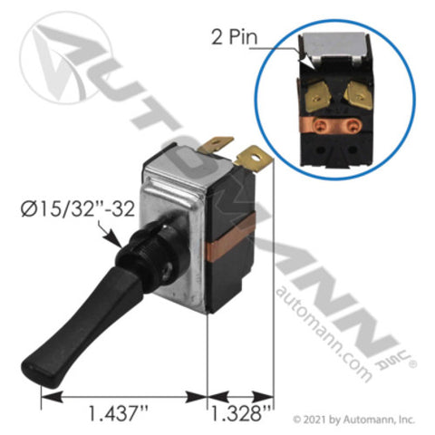 Automann 577.59196 Headlamp Switch Kenworth