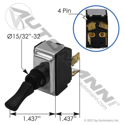 Automann 577.59334 Electrical Switch Kenworth