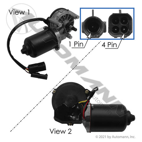 Automann 577.62314 Wiper Motor Mack