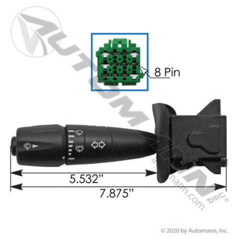 Automann 577.75010 Turn Signal Black Handle Ken-Pete