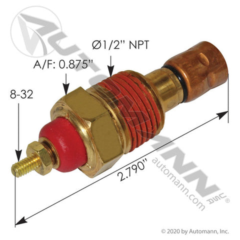 Automann 577.75511 Temp Sensor Peterbilt