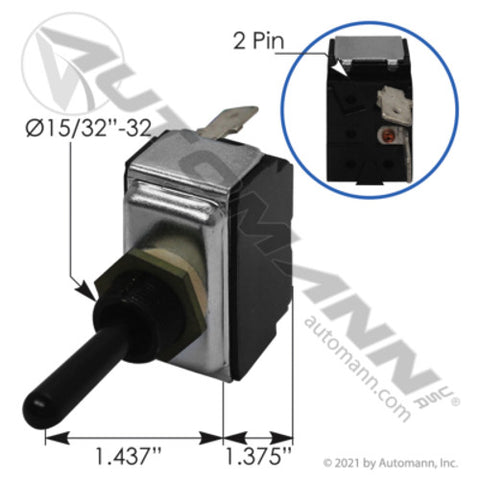 Automann 577.75602 Toggle Switch Peterbilt