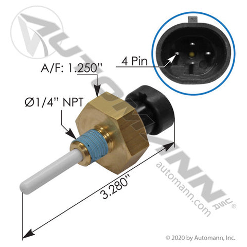 Automann 577.75639 Coolant Level Sensor Paccar