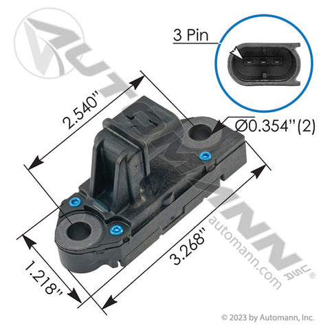 Automann 577.75648 EGR Pressure Differential Sensor Ken-Pet