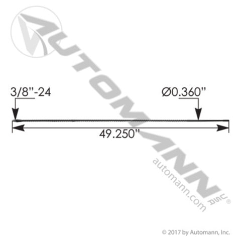 Automann 577.CB1004 CB Antenna 48in Black