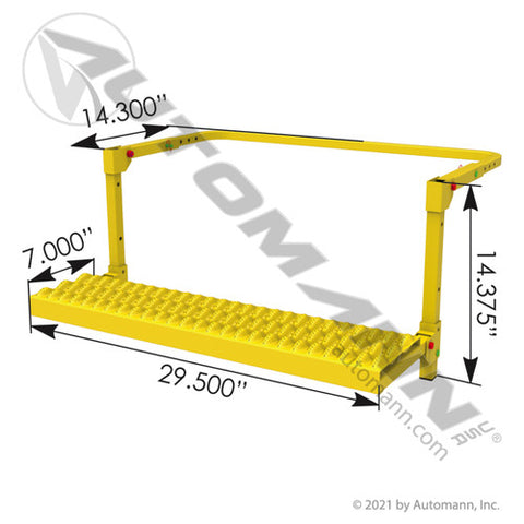 Automann 579.1122 Wheel Step Folding HD
