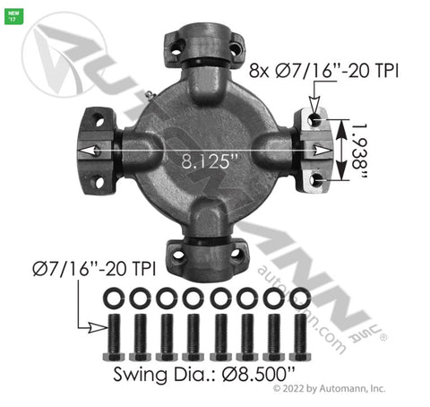 U Joint Automann 58200X