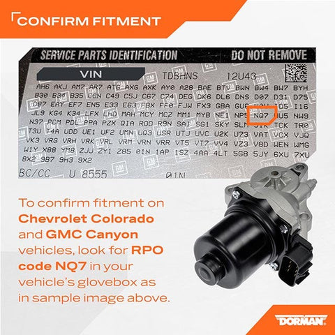 Dayton Parts 600-914 4wd Transfer Case Motor Assembly