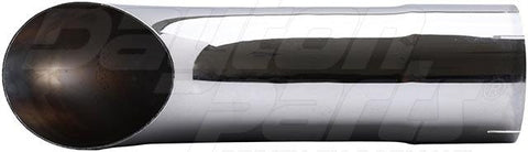 Dayton Parts 674-9960 Exhaust Stack Spout 5 In. Inner Diameter 18 In. Length Chrome