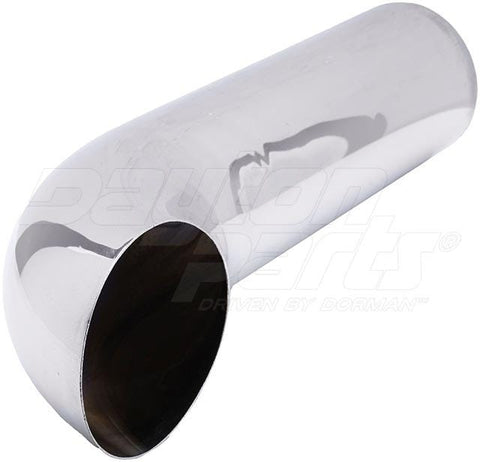 Dayton Parts 674-9961 Exhaust Stack Spout 5 In. Outer Diameter 24 In. Length Chrome