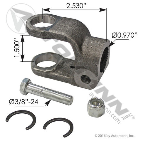 Automann 753.104961SX Steering Shaft Yoke