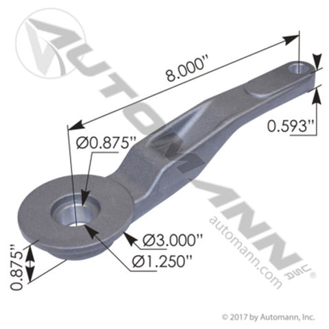 Automann 755.CSL101 Cross Shaft Lever Peterbilt