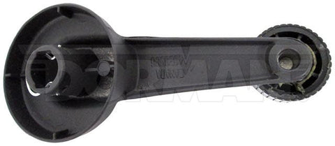 Dayton Parts 775-5602 Window Crank Handle Front Left Or Right Dark Gray Handle With Dark Gray Knob
