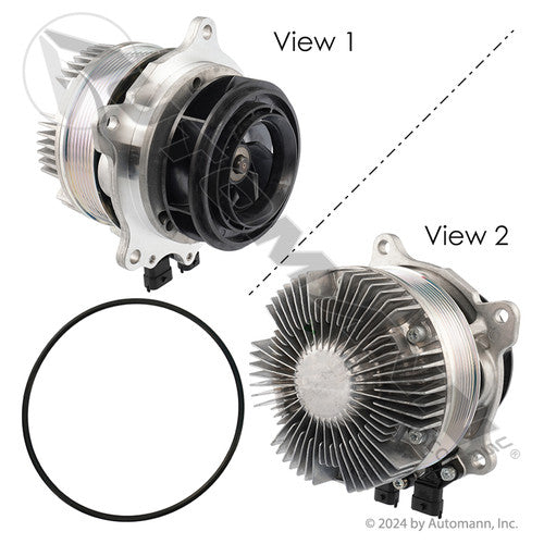 Automann 800.2267065 Water Pump Electric Paccar MX13 – Diesel