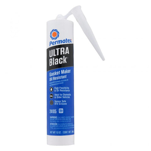 Pai 820995 Permatex 24105 Ultra Black Gasket Maker **Cartridge Tube** 13oz