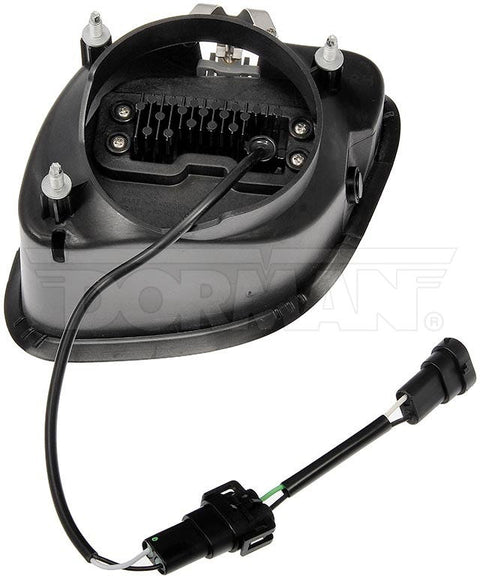 Dayton Parts 888-5207LC Chrome Heavy Duty Led Fog Lamp Assembly
